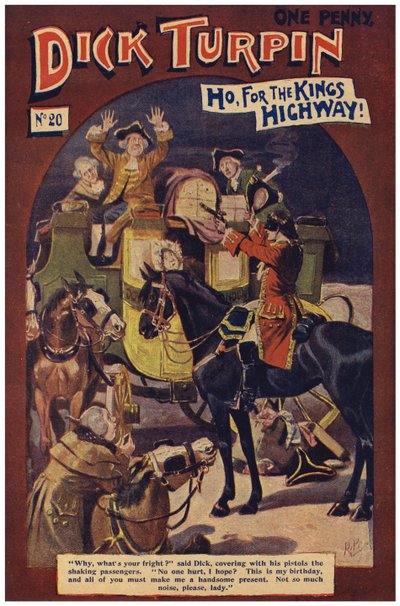Dick Turpin door Unbekannt Unbekannt